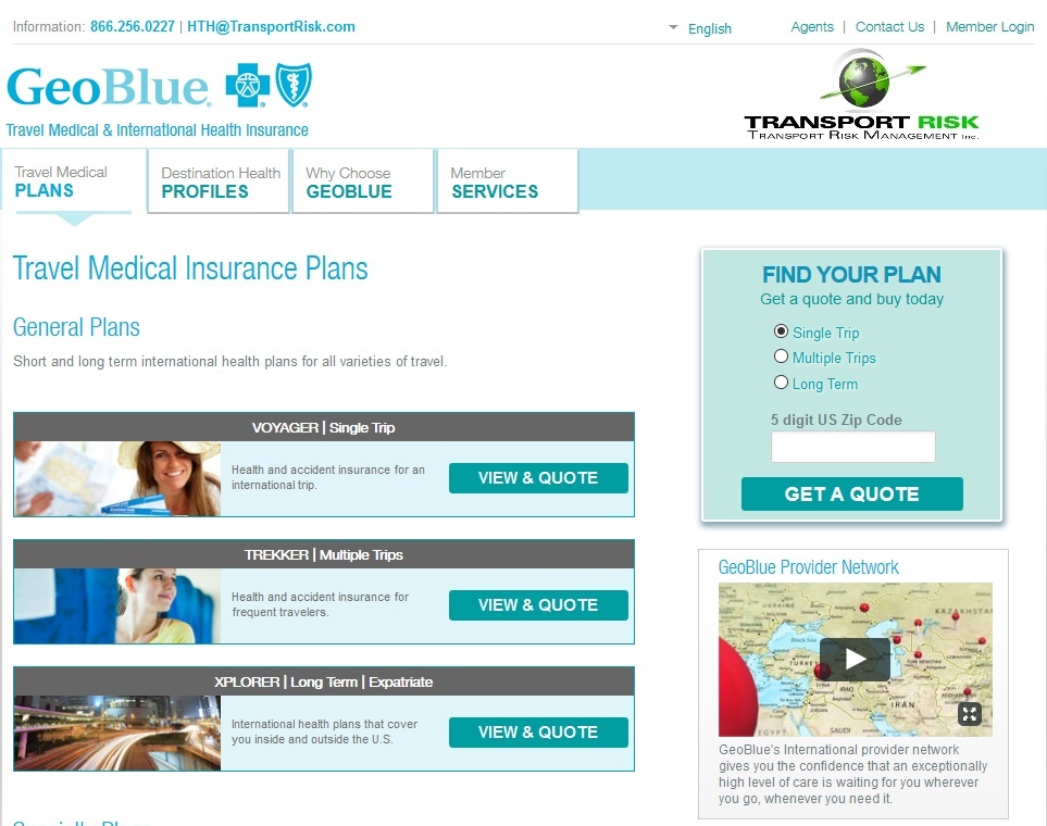 Travel Medical Insurance Transport Risk Management